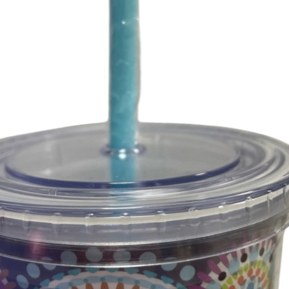 💙NWT Vera Bradley Blue Mosaic Tumbler💙24oz - Picture 4 of 4